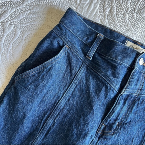 Madewell - The Perfect Vintage Straight Jean in Greenhaven Wash: Seamed Version - Picture 5 of 13
